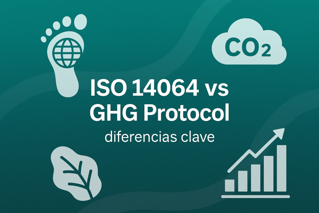 ISO 14064 y GHG Protocol. Diferencias clave
