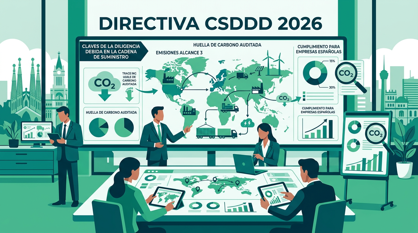 Directiva CSDDD 2026: Claves de la Diligencia Debida en la Cadena de Suministro para Empresas