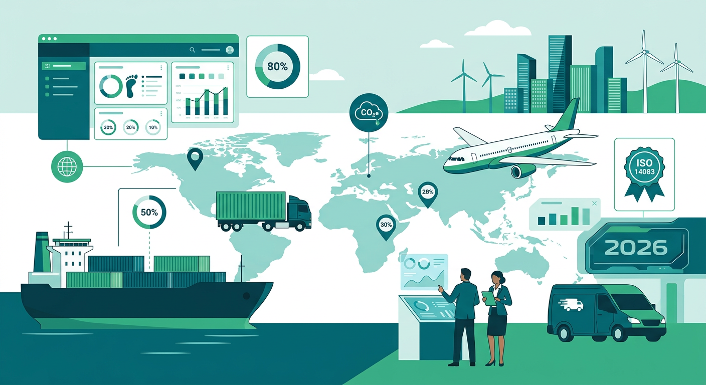 Medir emisiones de transporte en 2026: Las 5 mejores herramientas y plataformas